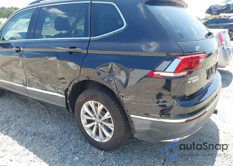 2018 Volkswagen Tiguan 2.0T Se/2.0T Sel z USA, uszkodzony, nr VIN 3VV2B7AX7JM157337